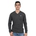 Abercrombie Fitch Sweater Mens XXL Gray Muscle Fit V Neck Cashmere Blend