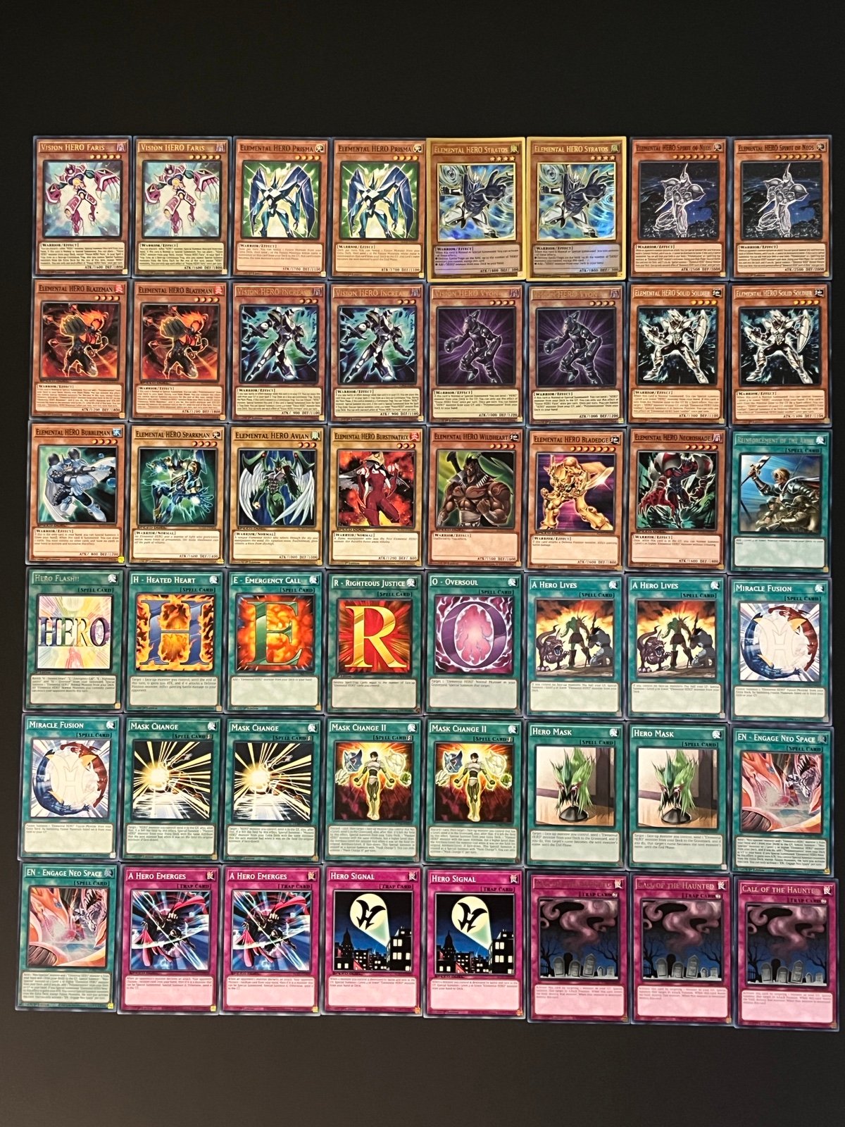 Yugioh Elelemtal Hero Deck