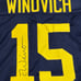 Chase Winovich Autographed Jersey Certified