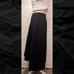 Line and Dot Handkerchief skirt - EUC