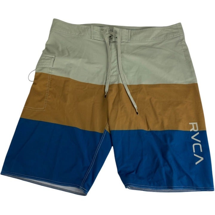 RCVA 38 Board Shorts Performance Stretch Swim Striped Nordstrom Beach Cruise