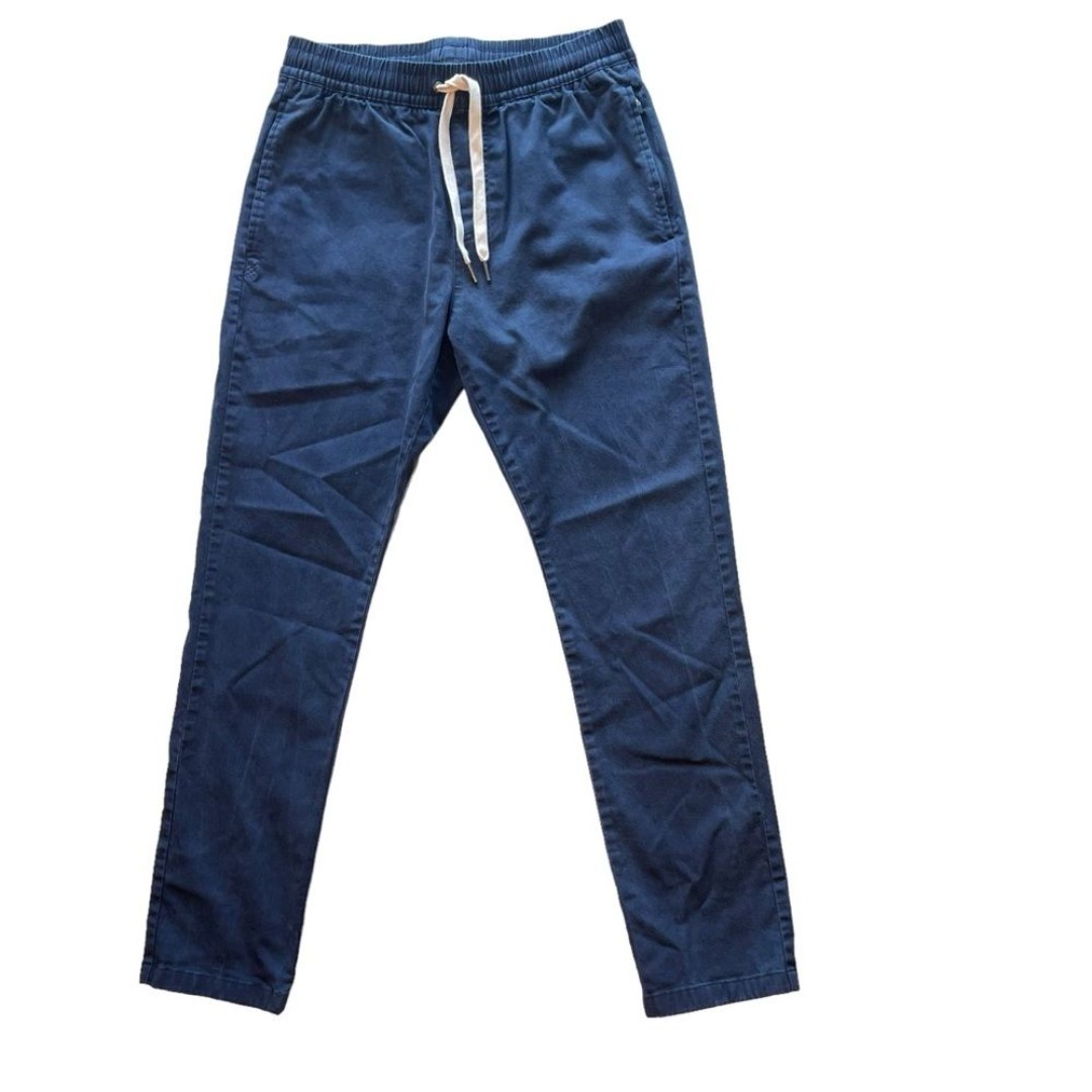 DENHAM Tokyo Men Trousers W29/L32 Drop Carrot Fit Cotton