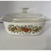 Corning Ware La Marjolaine A-2-B 2 Quart Casserole with Pyrex A-9-C Lid