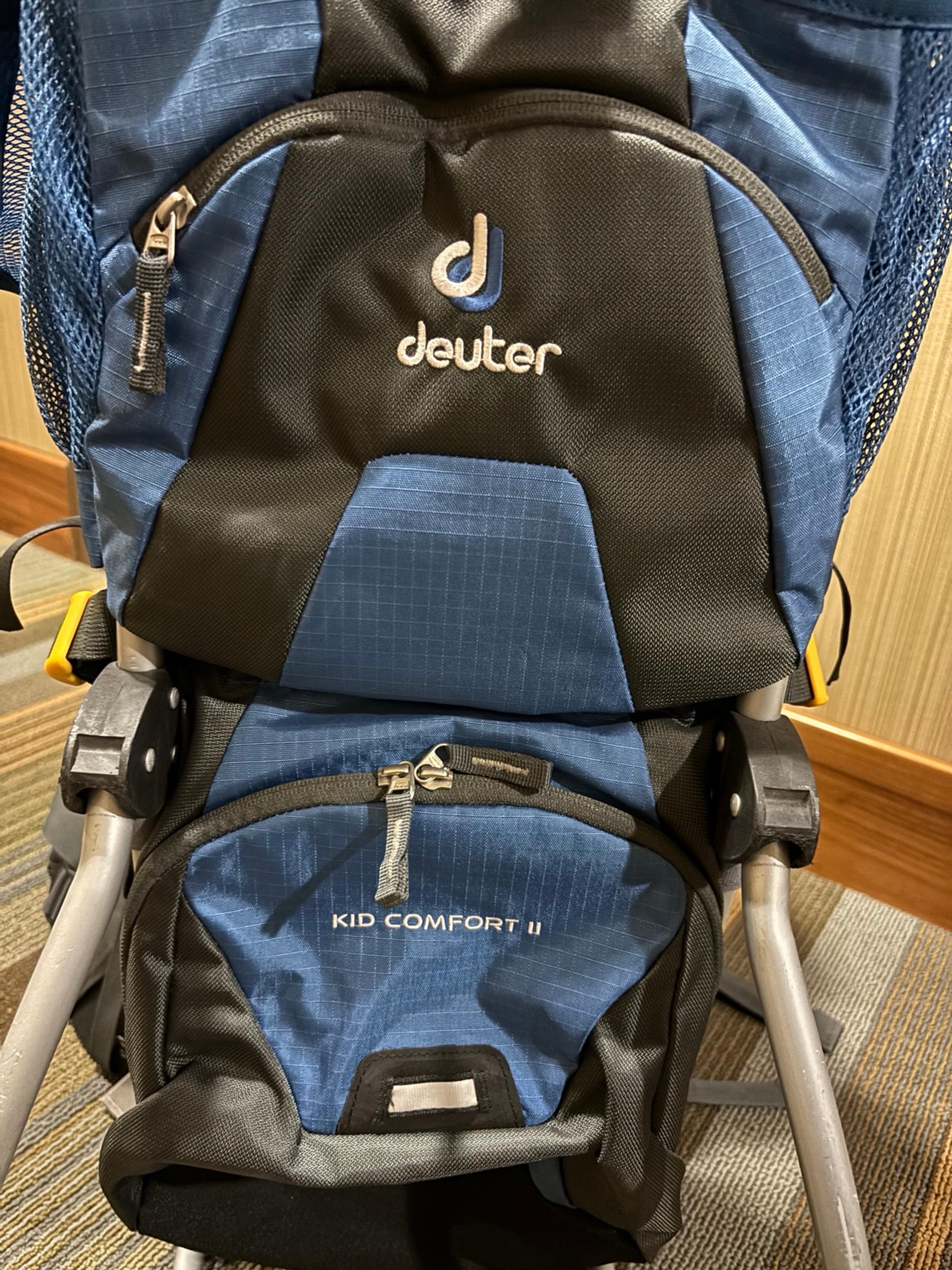 Deuter Kid Comfort II Toddler Child Carrier Hiking Backpack
