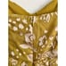 Love for Lemons Floral Mustard Yellow Cosmo Jeweled Mini Dress Size: Small