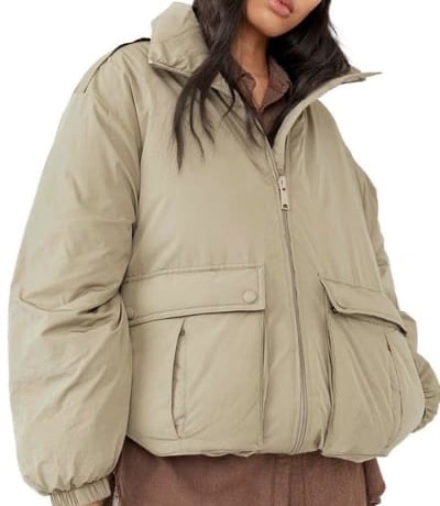 Free People Duvet Bomber XS Sage