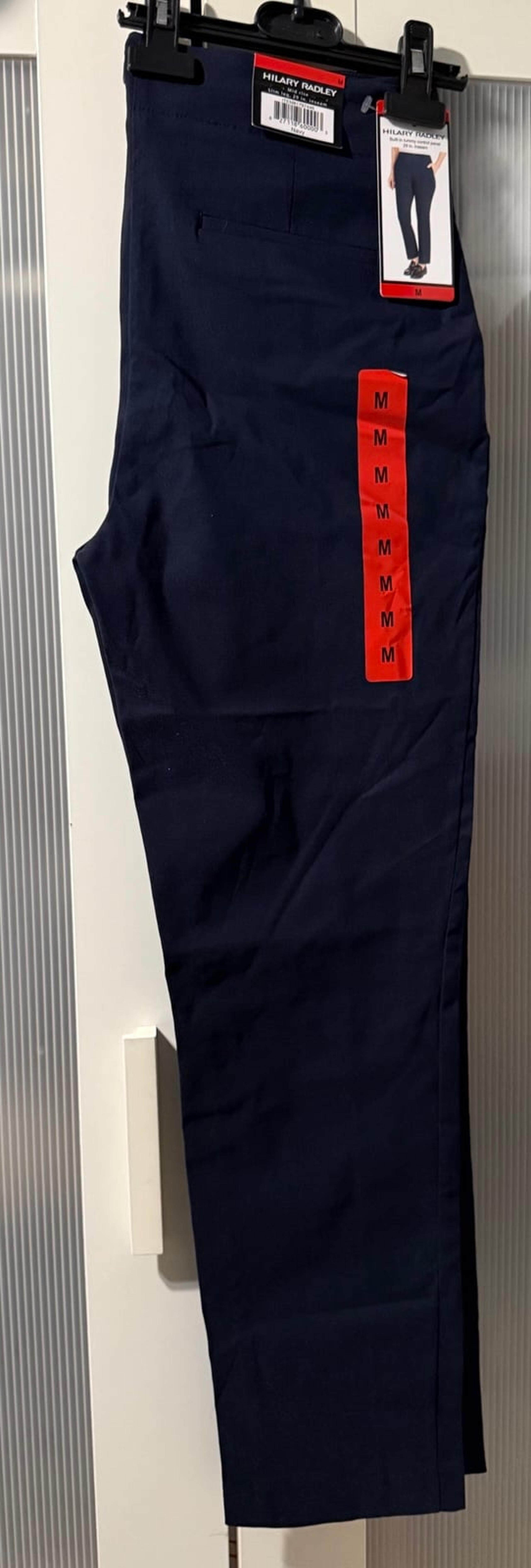 “Hilary Radley” Women’s slim leg dress pants (M)