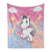 Rainbow Music Notes Ambesonne Feminine Soft Flannel Fleece Throw Blanket Plush f