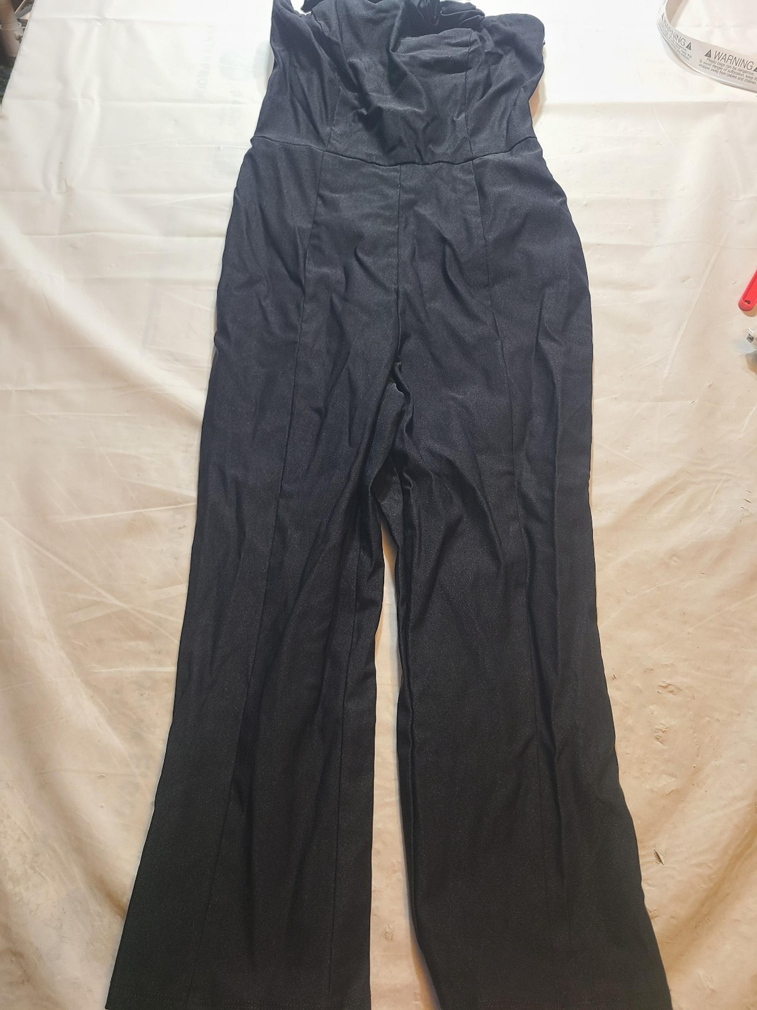 Women's Rosette Capri Jumpsuit Wild Fable' Black Size Small