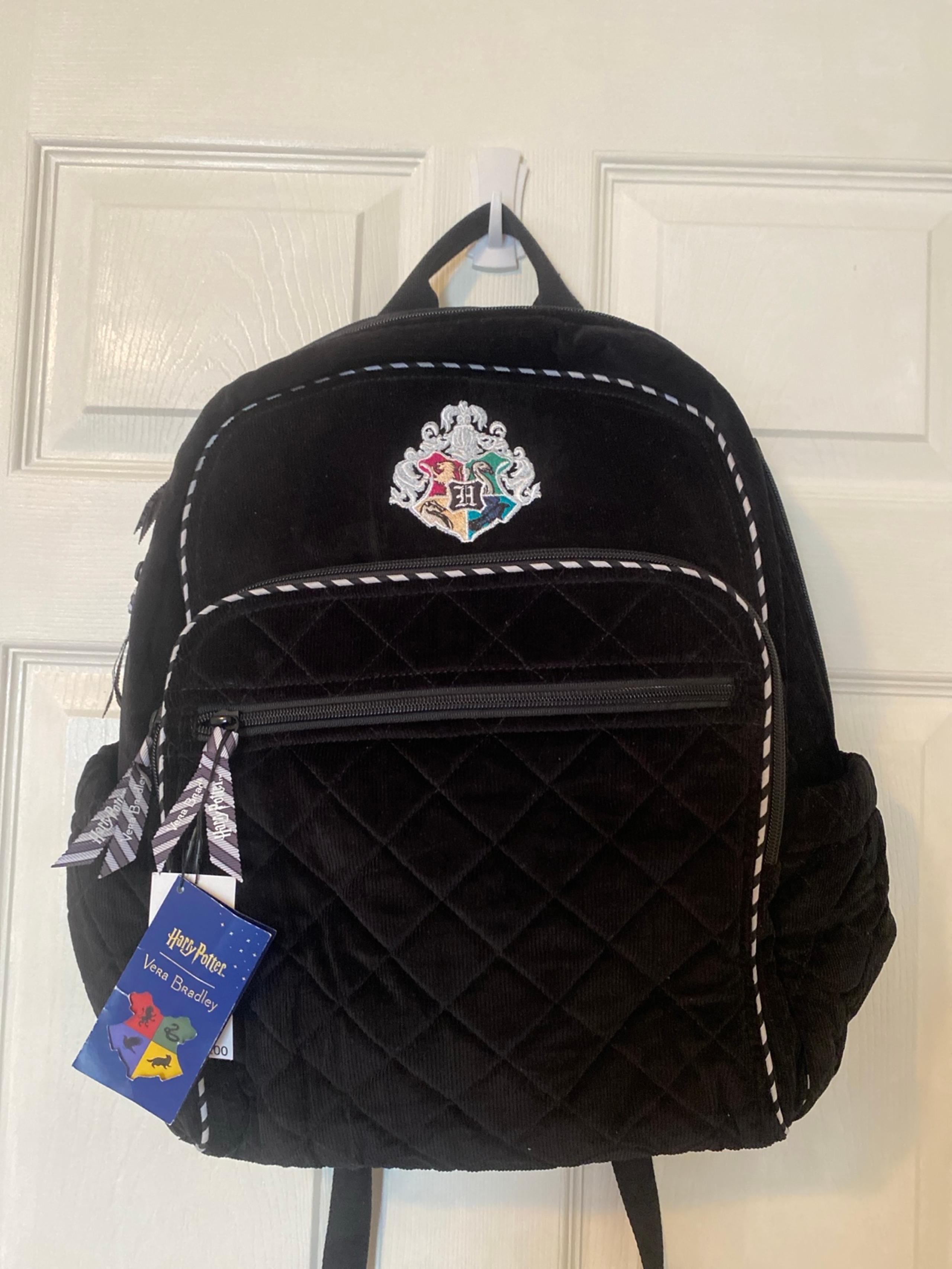 Vera Bradley Campus Backpack in Hogwarts/Black