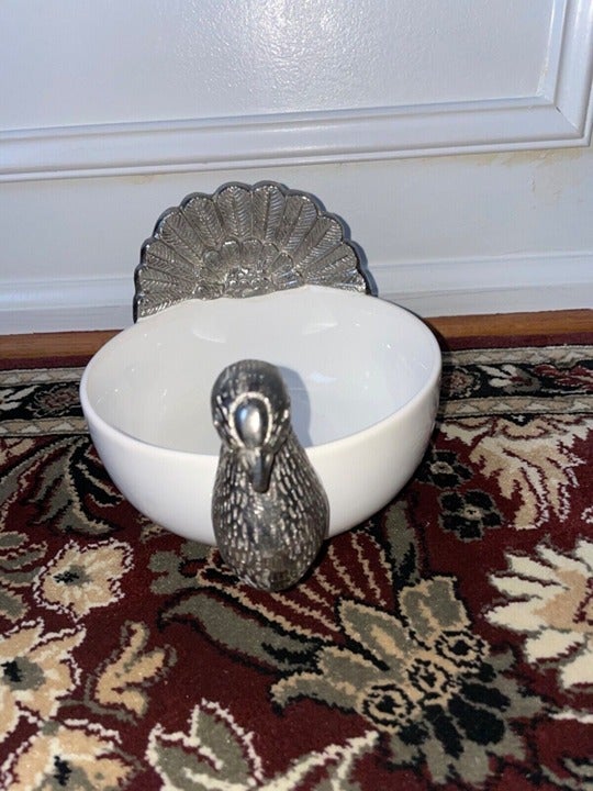 Pottery Barn Turkey Serving Bowl