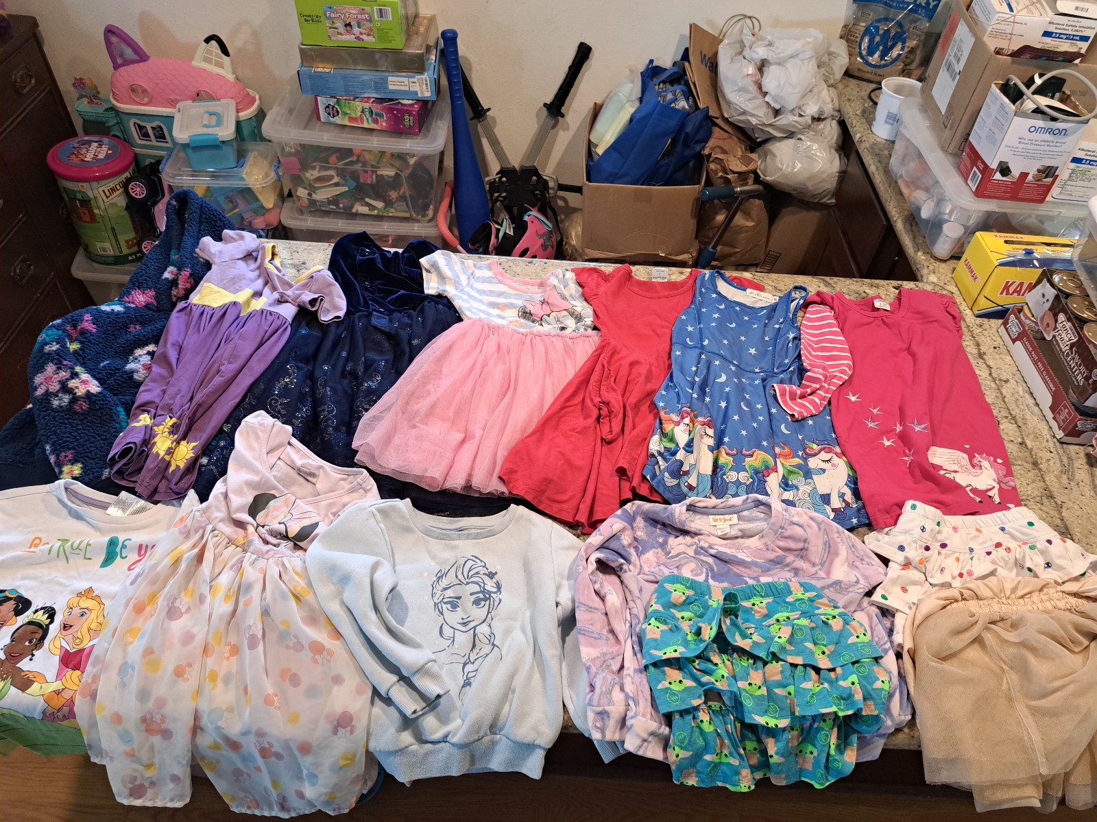 Kids T4 & T5 Girls Clothes Lot 32 Pieces