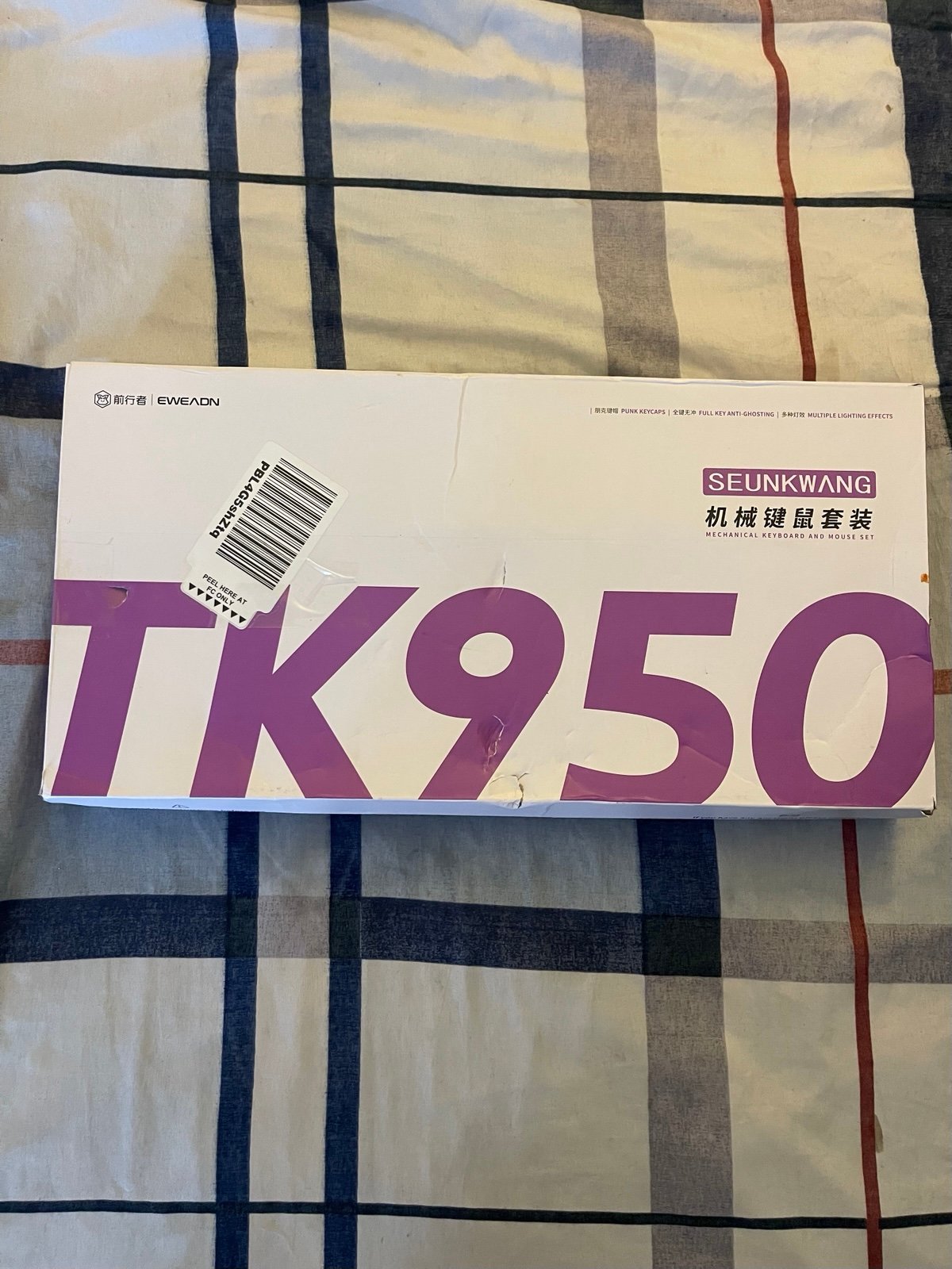 EWEADN TK950 Typewriter Keyboard Wireless Mechanical Keyboard, 104 Keys