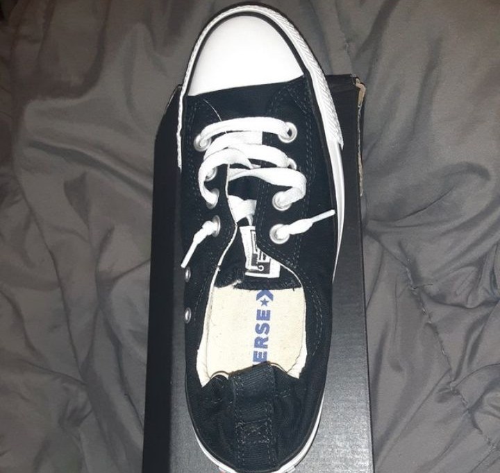 BLACK CONVERSE ALL STARS