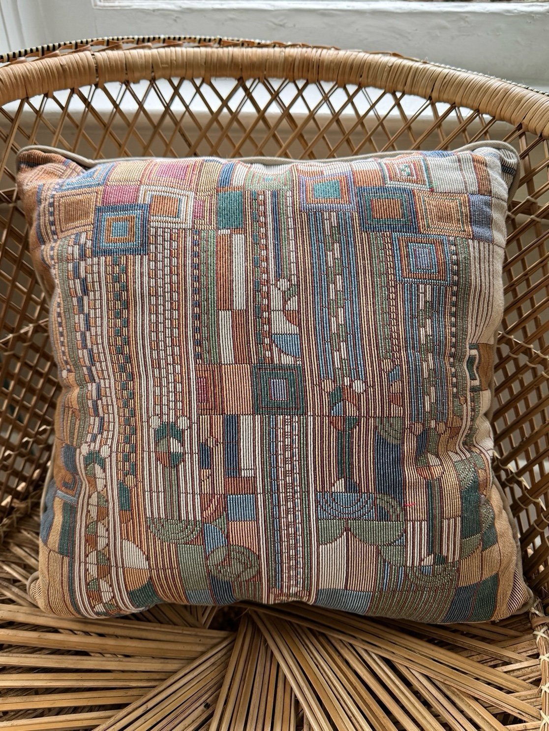Frank Lloyd Wright pillow RARE
