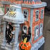 Halloween Hotel of Horrors, Ceramic Tea Light Candle Castle, Blue Sky Clayworks