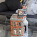 Halloween Hotel of Horrors, Ceramic Tea Light Candle Castle, Blue Sky Clayworks