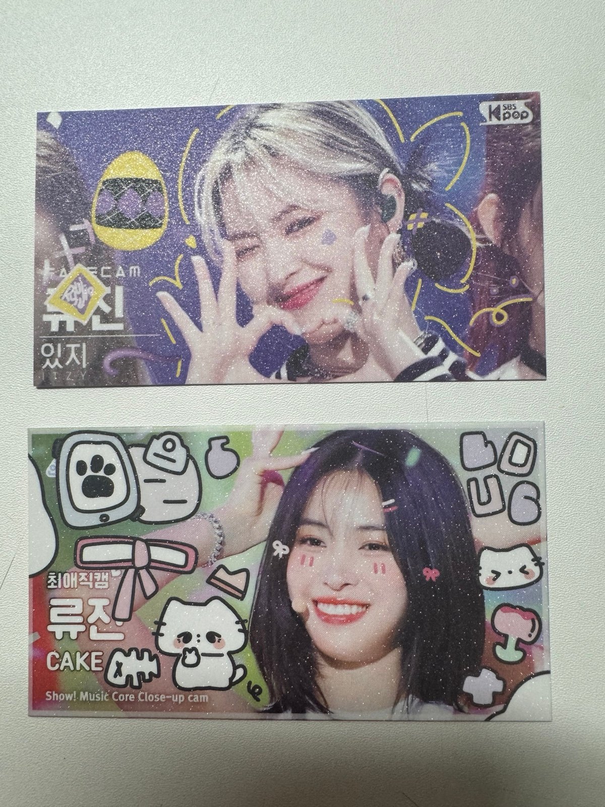 Fanmade photocard ryujin