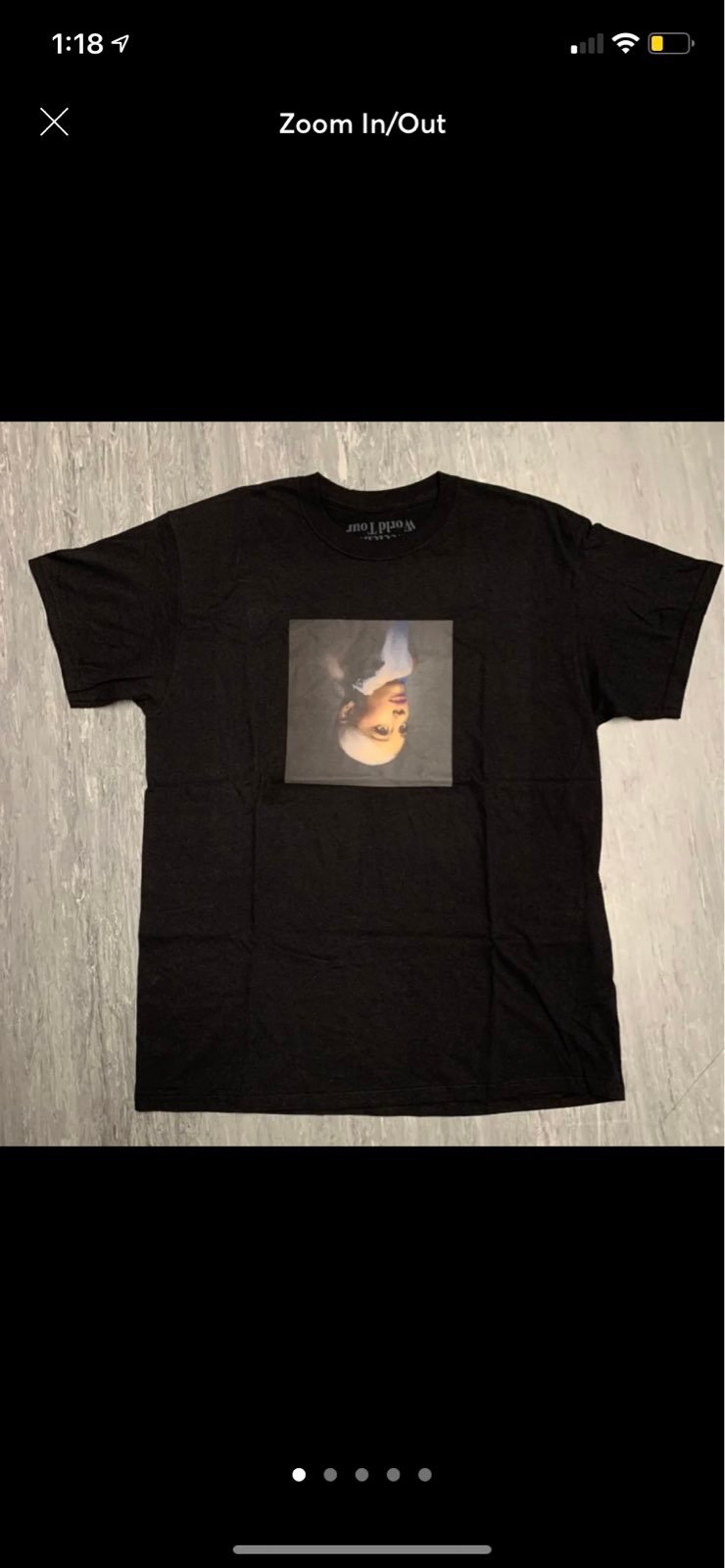 Ariana Grande SWT Tshirt Tour Tee