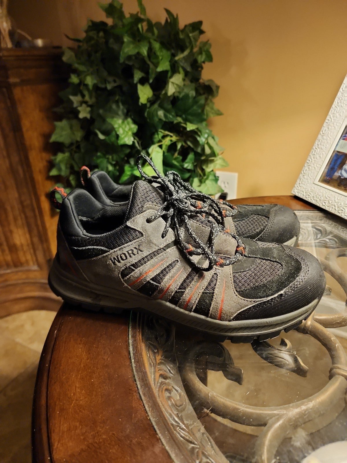 Red Wings Shoes  5027 Worx Men's Carbide Oxford Steel Toe   Size 9.5W