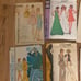 vintage and modern sewing patterns