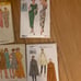 vintage and modern sewing patterns