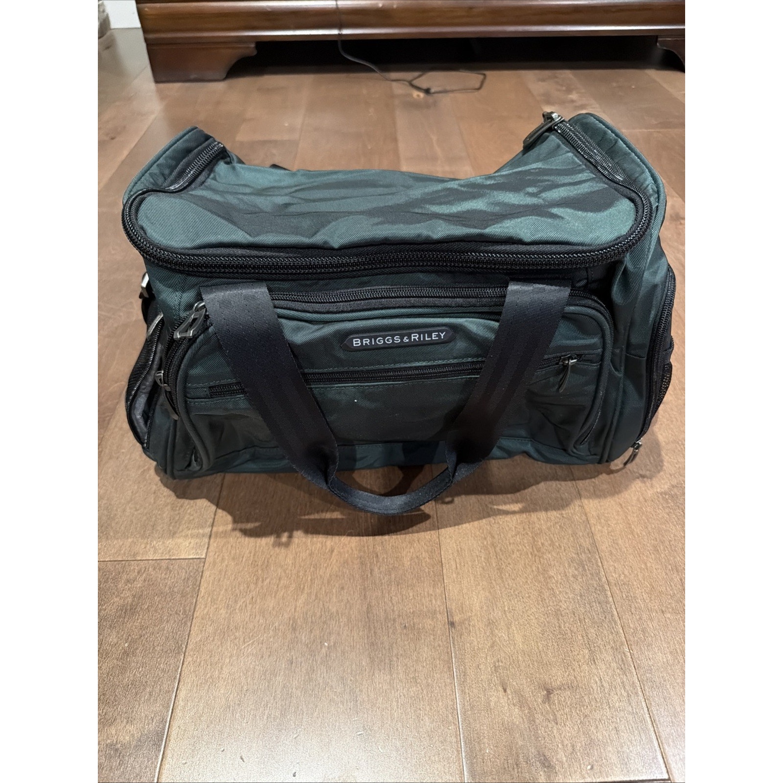 Briggs & Riley Green Duffle Bag