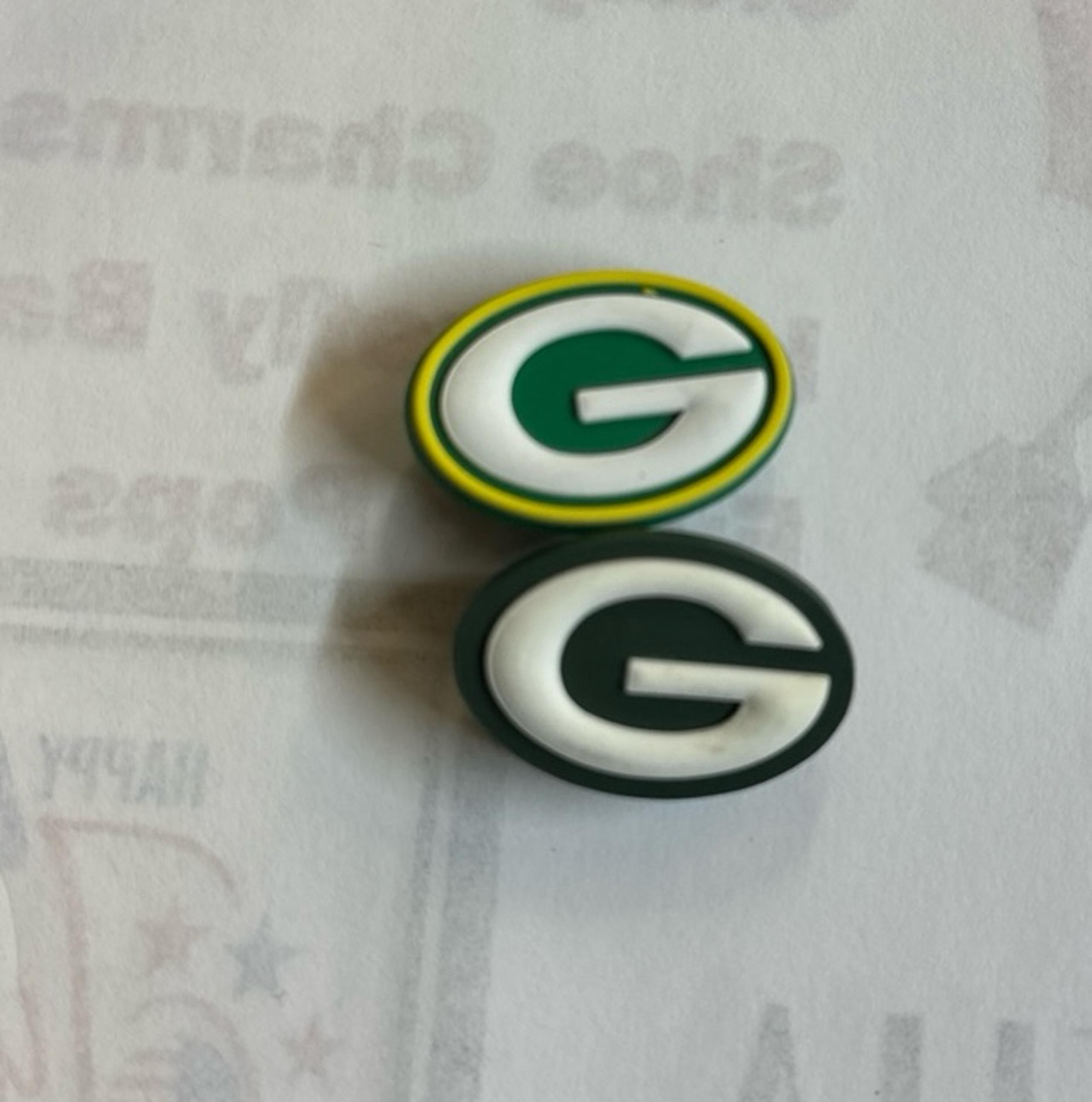 Green Bay Packers Shoe Charms