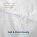 Soft 100% Cotton Covered Bed Comforter Insert