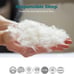 Soft 100% Cotton Covered Bed Comforter Insert