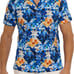 NWT Robert Graham Sashiko Geometric Print Stretch Cotton Camp Shirt