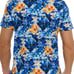 NWT Robert Graham Sashiko Geometric Print Stretch Cotton Camp Shirt