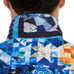 NWT Robert Graham Sashiko Geometric Print Stretch Cotton Camp Shirt