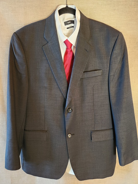 Vintage Ralph Lauren Men's Wool/Cashmere Blue Blazer Sz 41R