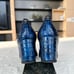 Stuart Weitzman NWOT Leather Patent Blue Texture Heel Pumps US 9.5