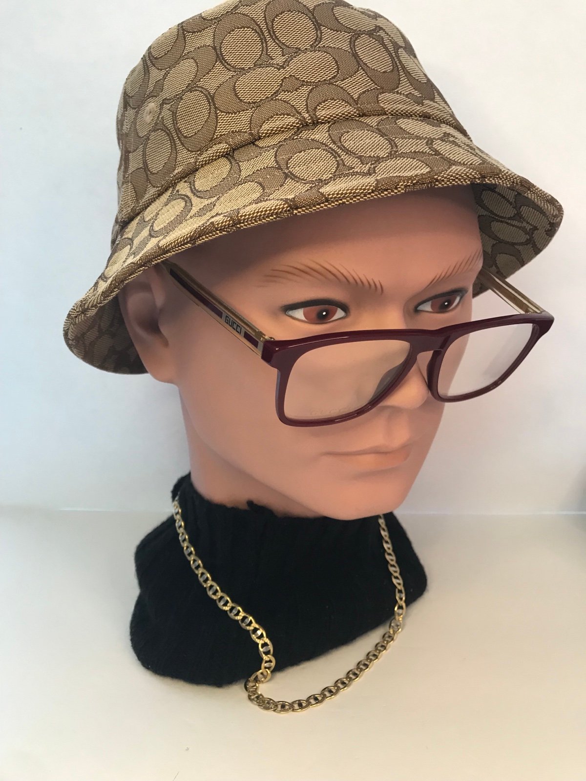 Gucci Demo Rectangular Men's Eyeglasses GG0561ON 003