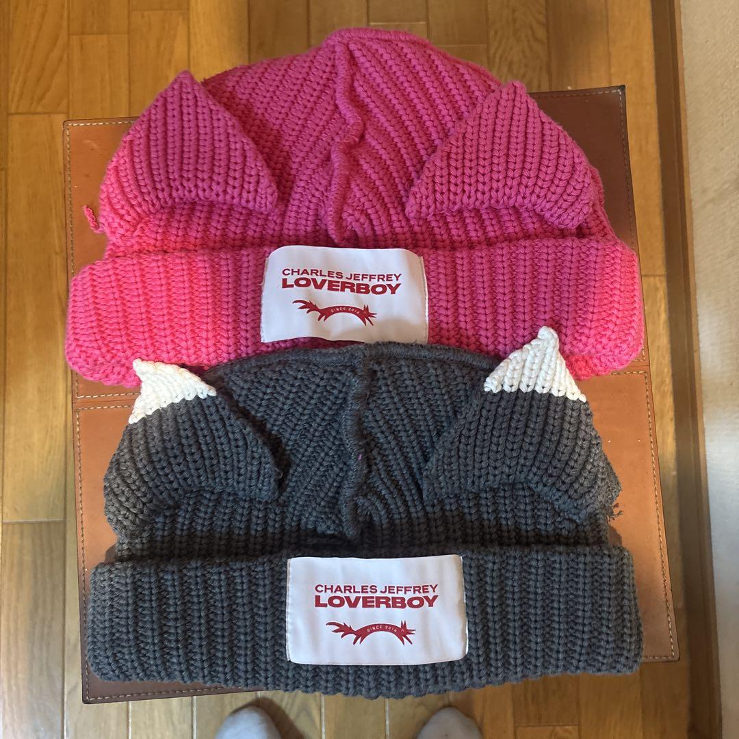 CHARLES JEFFREY LOVERBOY Knit Cap 2-Piece Set