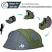 Easy Pop Up Camping Tent 4-6 Person Waterproof Double Layer Large Size