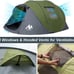 Easy Pop Up Camping Tent 4-6 Person Waterproof Double Layer Large Size