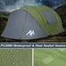 Easy Pop Up Camping Tent 4-6 Person Waterproof Double Layer Large Size
