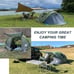 Easy Pop Up Camping Tent 4-6 Person Waterproof Double Layer Large Size
