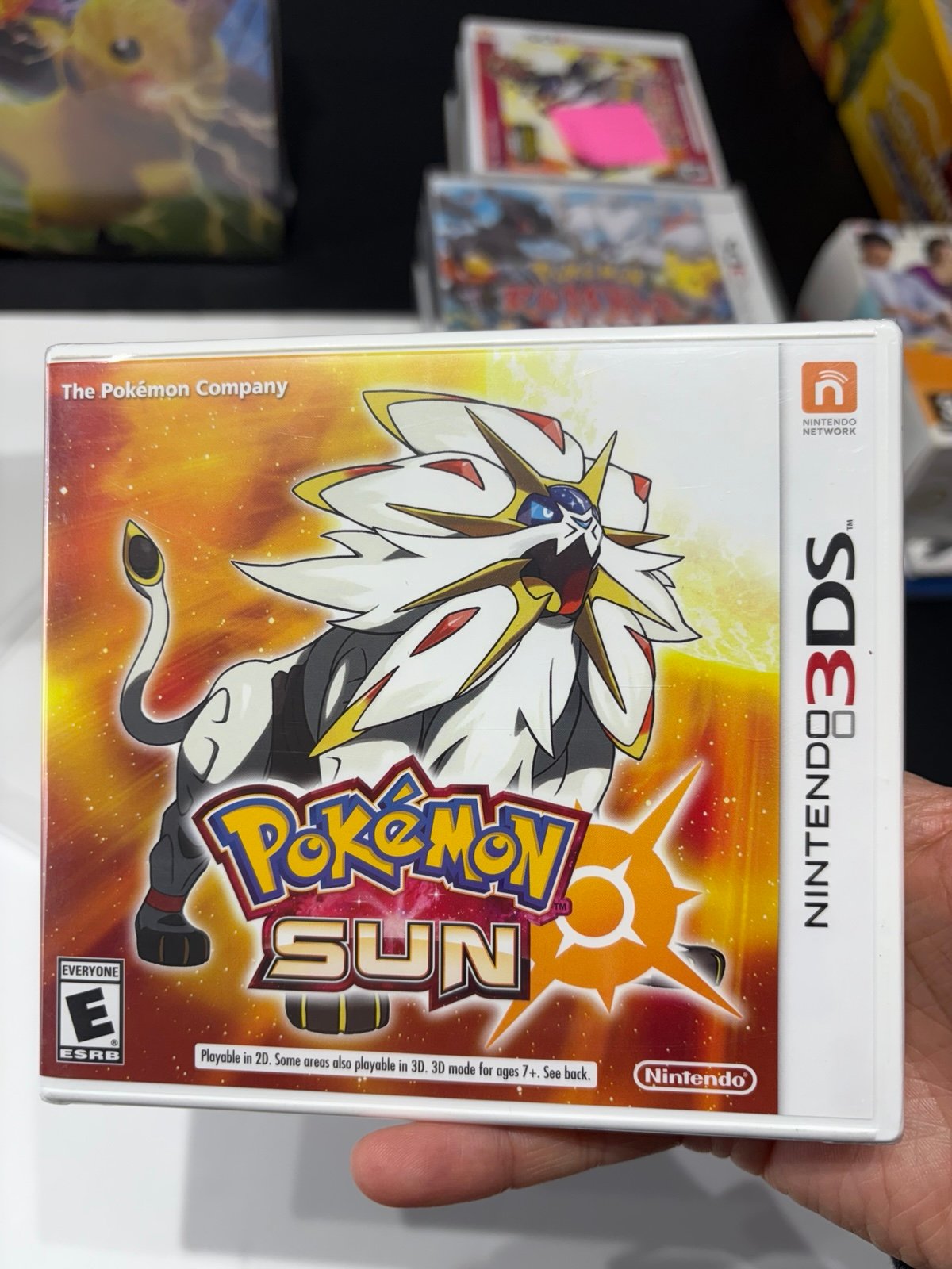 pokemon sun 3ds