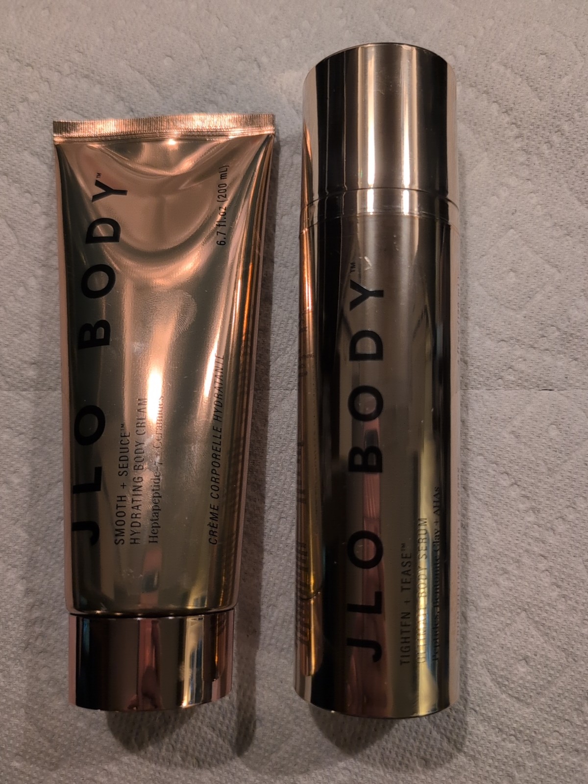 J.Lo Body Lot Ultimate Body Serum & Hydrating Body Cream Full Size SEALED FRESH