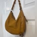 Vintage Lucky Brand Leather Hobo Bag