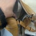 Vintage Lucky Brand Leather Hobo Bag