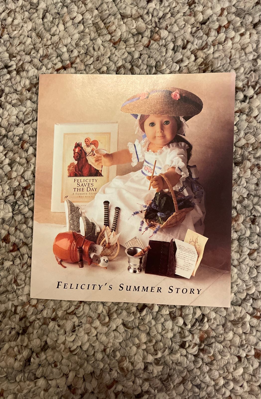 American Girl Felicity's Summer Story Pa