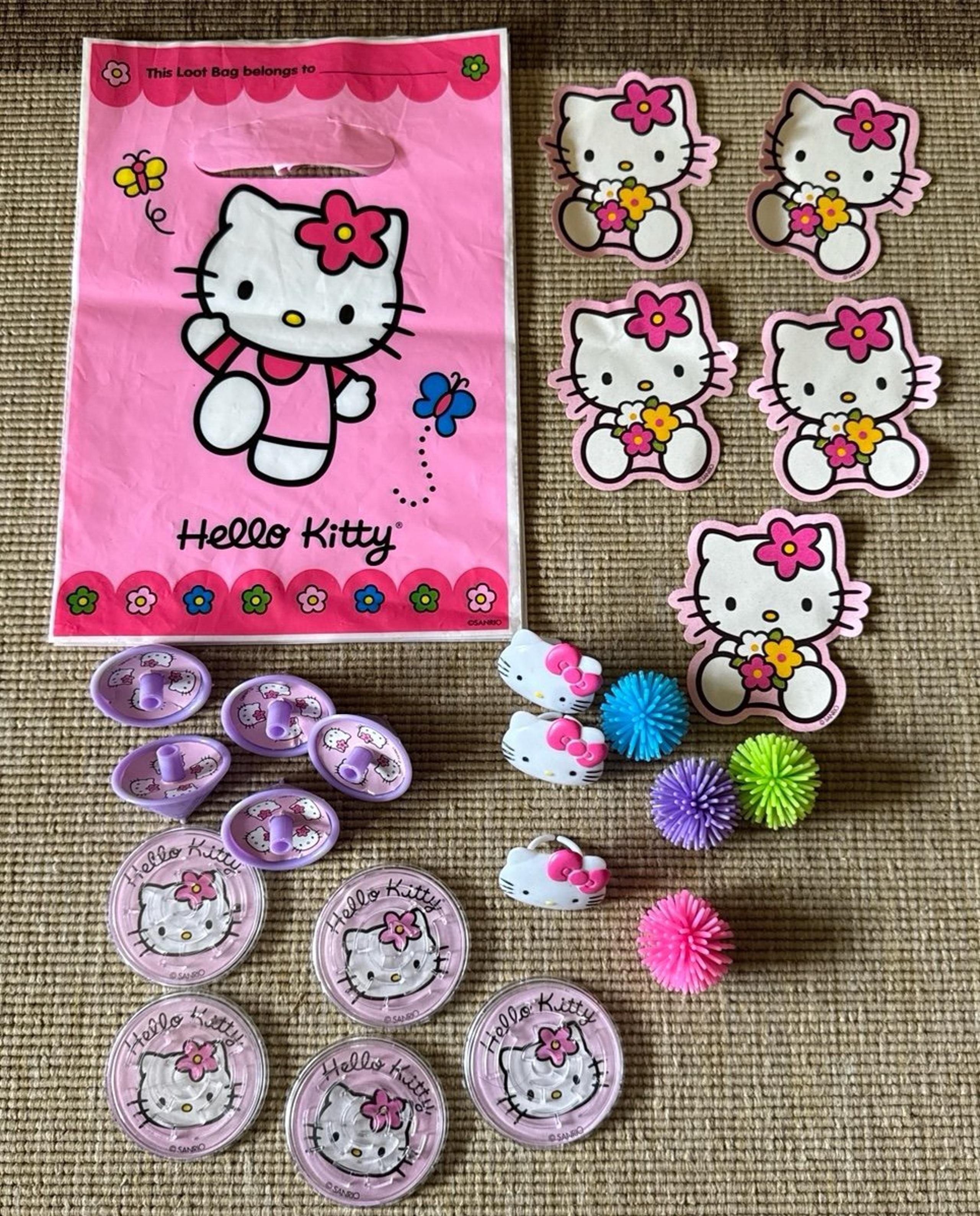 Hello Kitty Party Favors Lot - 27 PCS