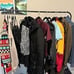 Metal Clothing Rack, 43.3 Inches Garment Rack with Bottom Shelf(FREE SHIPPING)