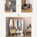 Metal Clothing Rack, 43.3 Inches Garment Rack with Bottom Shelf(FREE SHIPPING)