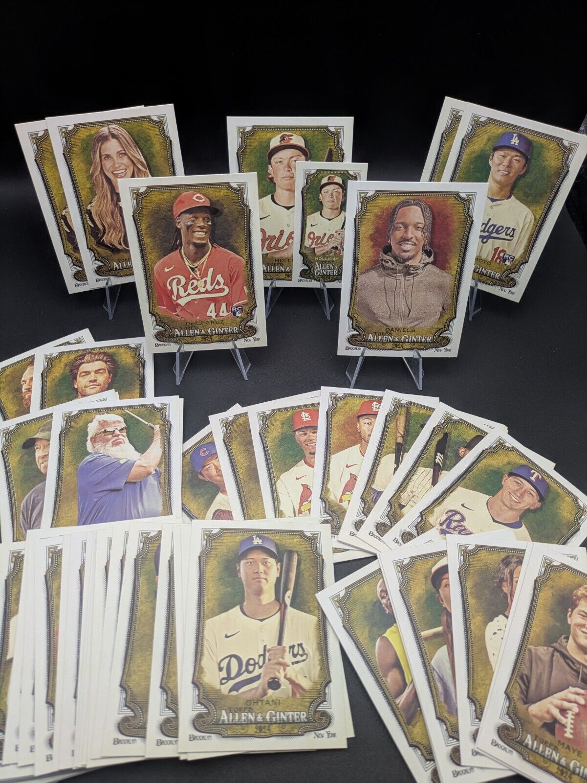 x62 ALL THE STARS & STUDS!! 2024 Allen & Ginter Sports Card Collection Lot A&G